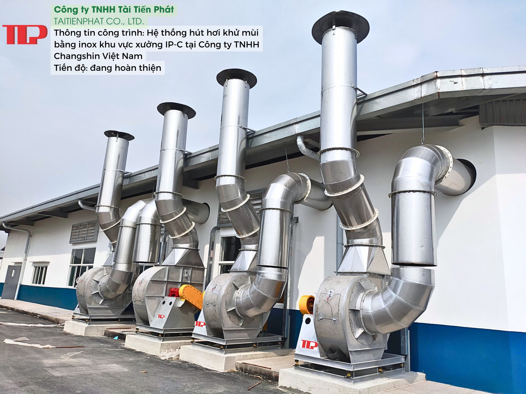 Hệ thống hút hơi Inox toàn phần